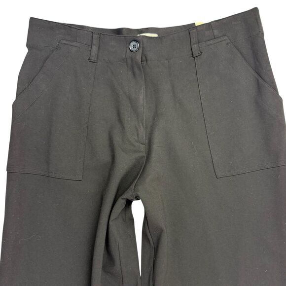 NEW Max Studio London High Rise Wide Leg Trouser Pant Women Size XL Black - Picture 3 of 11